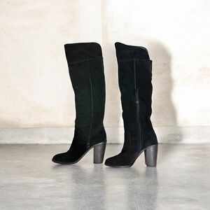 Dolce Vita Black Over the Knee Boots